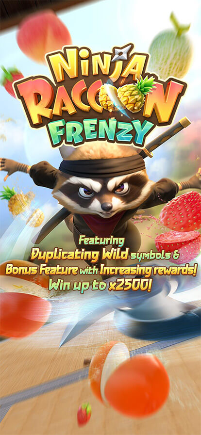 Play Online at Ninja Raccoon Frenzy in Demo or for Real Money at