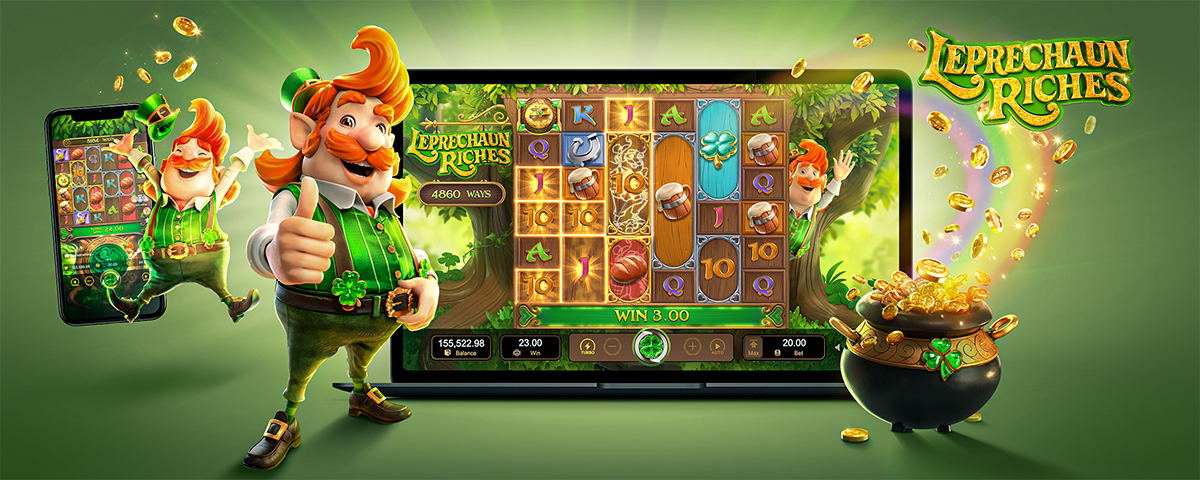 THE LANDSCAPE VERSION OF PG SOFT™'S “LEPRECHAUN RICHES” DEBUTS! | Pocket  Games Soft | ความแตกต่างที่เป็นตัวตัดสิน